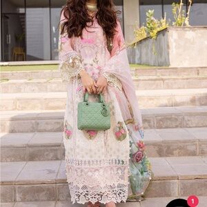 Saira rizwan lawn stitched 3 pc